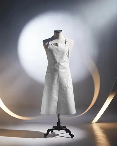 Premium Cotton Adjustable Apron Mockup Pockets For Cooking Baking And Crafting Protection