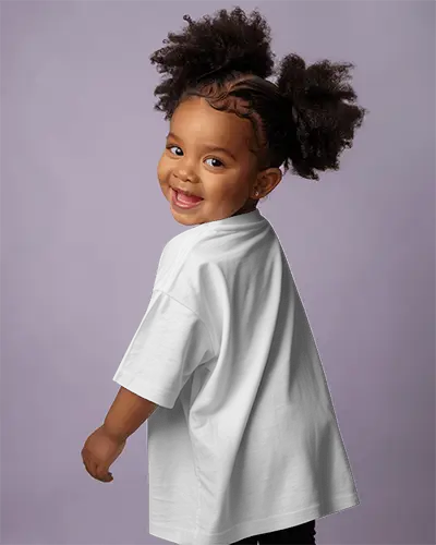 Happy Baby Wear Comfortable Soft Baby Tee Mockup For Kids Fashion Outfits