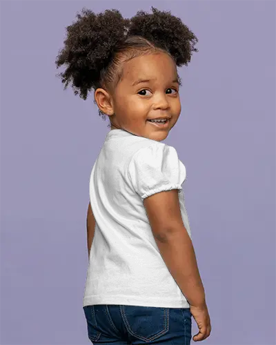 Toddler Baby Tee Mockup Showcasing Soft Comfy Fabric And Perfect Fit For Kids Wear