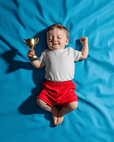 Cozy Baby Tee Mockup For Infant Clothing Bright Background Luxury Soft Fabric Display