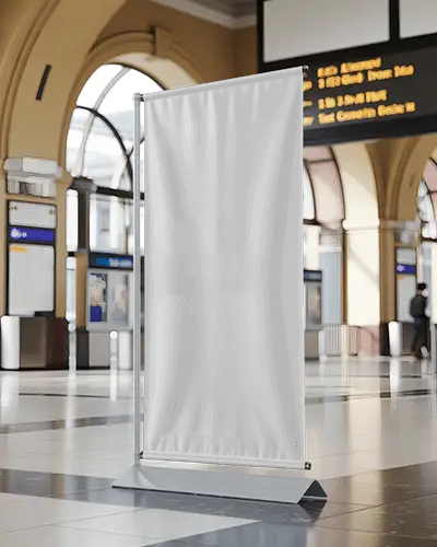 station-banner-mockup-on-metal-stand-inside-busy-terminal-with-arched-window-lighting