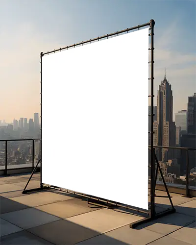 large-outdoor-banner-mockup-for-advertising-on-urban-rooftop-with-cityscape-background