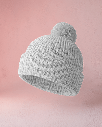 floating-pom-pom-beanie-mockup-soft-pink-gradient-background-with-detailed-texture