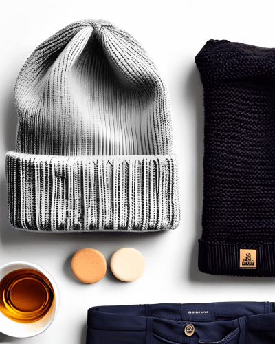 Beanie Flatlay