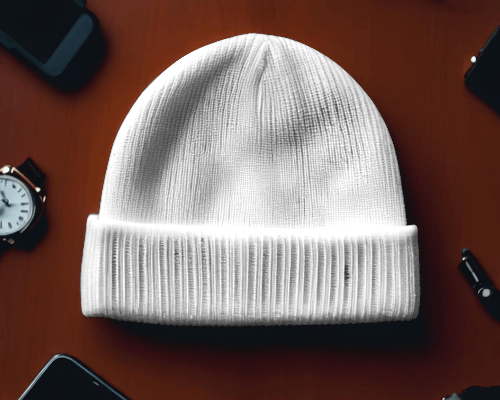 Bbeanie Landscape View With Gadgets In Background