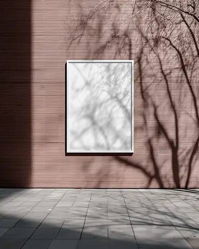 billboard-mockup-vertical-minimal-pink-wall-with-shadows-clean-modern-outdoor-display
