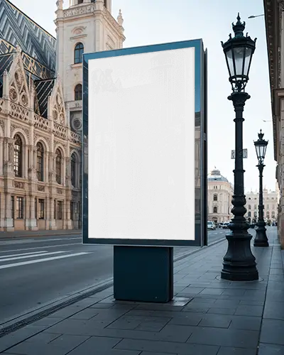 street-vertical-billboard-mockup-vintage-lamp-posts-with-detailed-neo-gothic-build