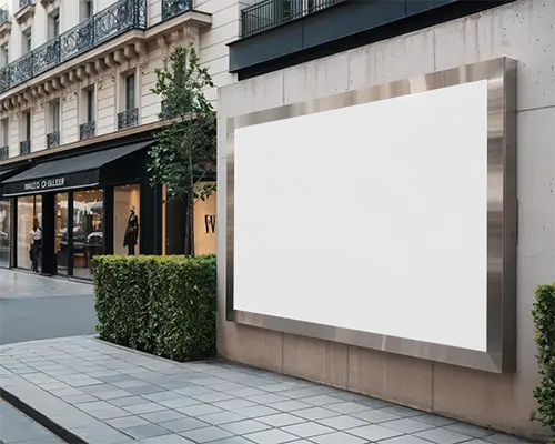 cityside-wall-mounted-billboard-mockup-surrounded-by-pedestrian-walkway-and-shops-0524