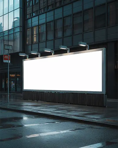 Urban Street Billboard Advertising Mockup For Effective Visual Marketing Campaign Display