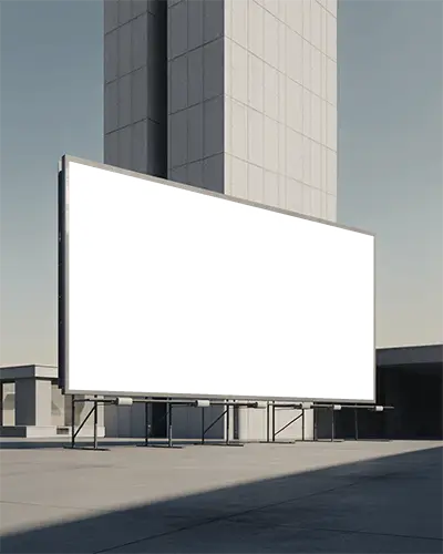 Large Outdoor Billboard Mockup For Urban Advertising And Creative Promotion Ideas