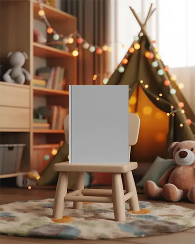 hardcover-book-mockup-in-childrens-playroom-setting-with-soft-carpet-and-string-lights