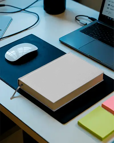 hardcover-book-mockup-on-modern-desk-with-laptop-mouse-and-office-notes-for