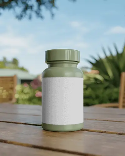 natural-fitness-vitamin-bottle-with-clean-label-place-for-branding-mockup-outdoor