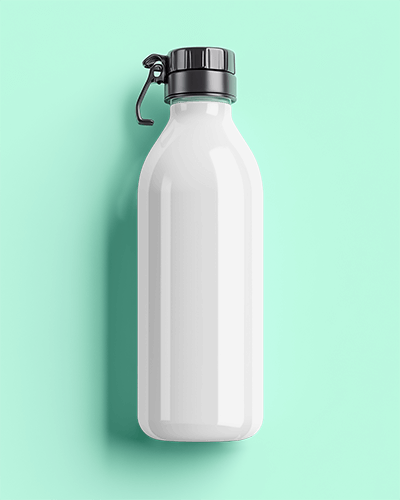 Custom Travel Bottle Mockup Featuring Scenic Styles View And Premium Packaging Design