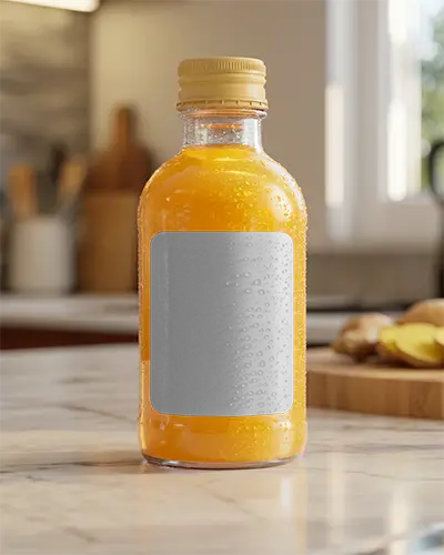chilled-orange-drink-bottle-mockup-on-marble-counter-in-natural-daylight-modern-kitchen-0196