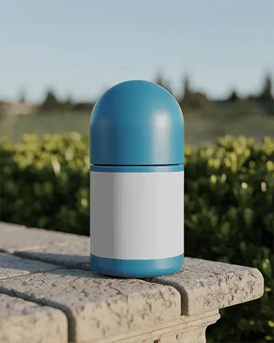 Modern Cosmetic Bottle Mockup For Skincare Or Beauty Product Branding Showcase 0226