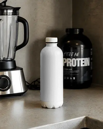sleek-reusable-water-bottle-mockup-on-kitchen-counter-for-health-and-wellness-products