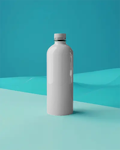 Sleek Minimalist Bottle Mockup For Product Packaging And Brand Presentation Designs