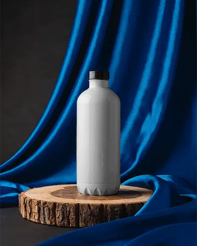 Sleek Minimalist Bottle Mockup Ideal For Branding And Packaging Design Showcase