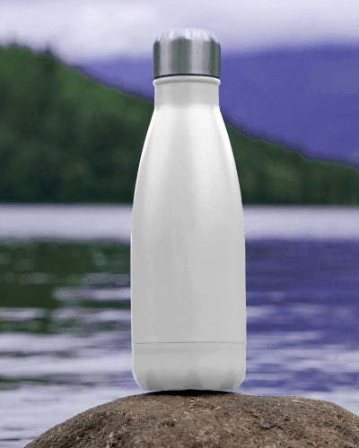 Capture The Elegance Of A Glass Bottle Mockup Ideal For Showcasing Premium Beverages