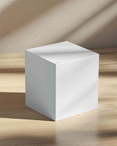 Sunlit Box Mockup Premium Packaging Design On Wooden Surface With Soft Natural Light And Textured Wall Background 0117