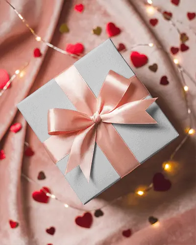 Premium Present Box Design With Luxury Bow Ideal For Wedding Birthdays And Anniversary Gifts