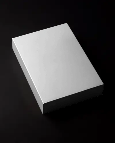 Sleek Minimalist Rigid Box Mockup For Premium Packaging And Product Showcase Design Use