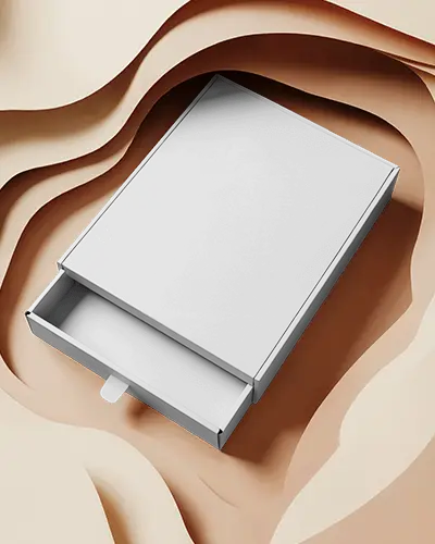 sliding-drawer-box-mockup-waves-textured-backdrop-minimal-luxury-packaging