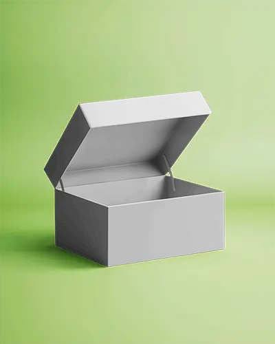 Premium Quality Product Packaging Box Mockup With Easy To Customize Open Design