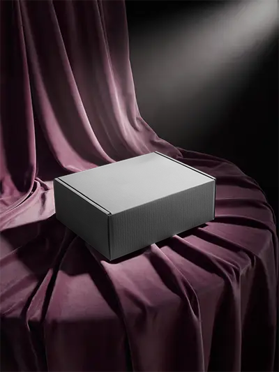 High Quality Corrugated Box Mockup For Branding Marketing And Creative Projects