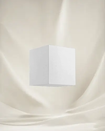 Premium Floating Box Mockup For Minimalist Product Packaging And Branding Display