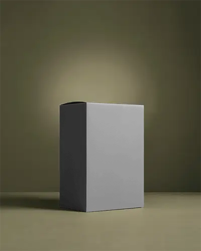 Sleek Minimalist Product Packaging Box Mockup For Brand Presentation And Marketing Use
