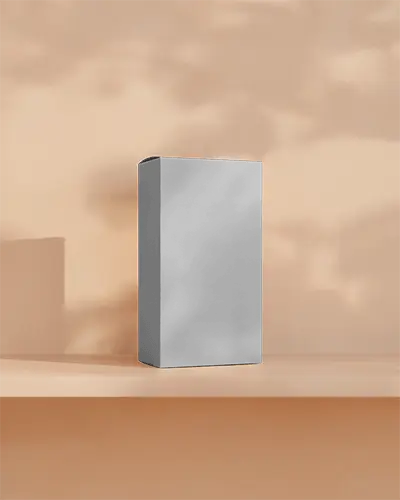 Minimalistic Product Packaging Box Mockup For Branding And Advertising Presentation Perfectly Framed