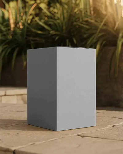 Realistic Cube Shaped Packaging Box Mockup Model For Promotional And Advertisement Packaging Use