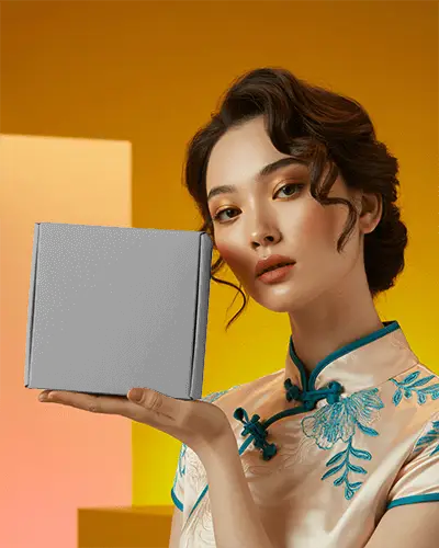 Elegant Minimalist Box Mockup For Premium Brand Packaging And Luxury Product Display