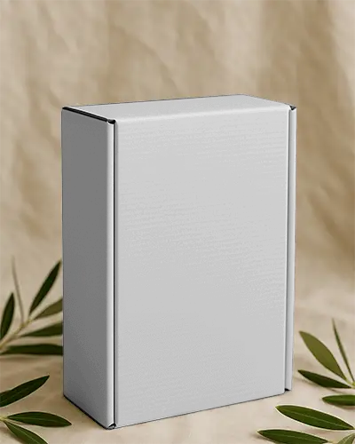 Sleek Rectangular Box Mockup For Product Packaging Design And Brand Presentation Showcase