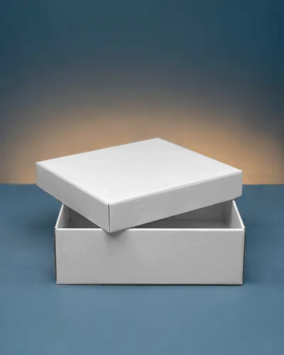 Versatile Flat Lay Box Mockup With Minimalist Design For Custom Branding Projects