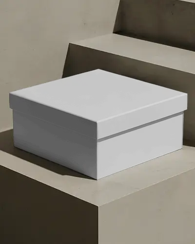 Premium Quality Rigid Box Mockup For Luxury Packaging And Retail Presentation Templates