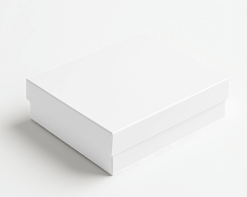 Clean Minimalist Packaging Box Mockup White Background Soft Lighting Premium And Elegant Design 097