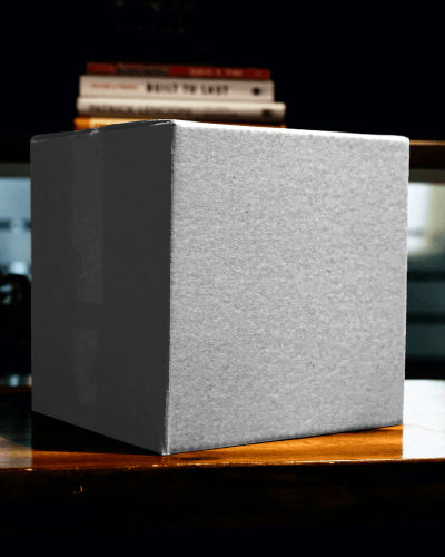 Orrugated Box Mockup On Table