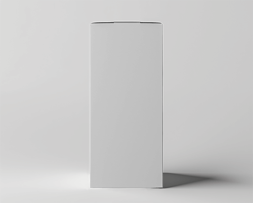 Long Cardboard Box Mockup For Packaging Design