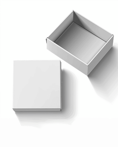 Small Box Mockup For Packaging Design With Both Open And Closed Look