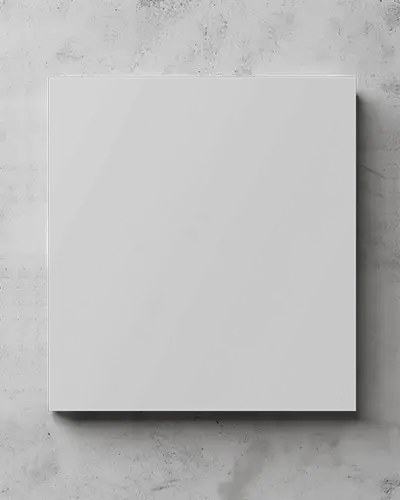 Textured Cement Wall Brochure Mockup Clean Gray Cover With Soft Light Shadows Industrial Vibe