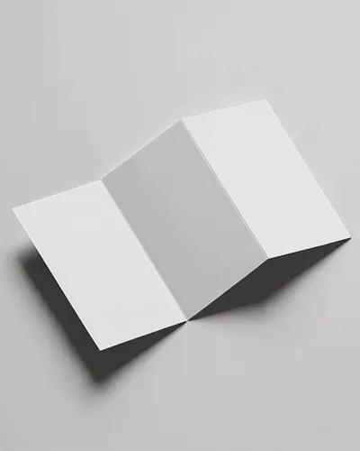 High Quality Trifold Brochure Mockup For Business Presentation And Marketing Designs 0369