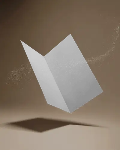 Sleek Modern Brochure Floating Mockup For Creative Business Promotional Material 0377