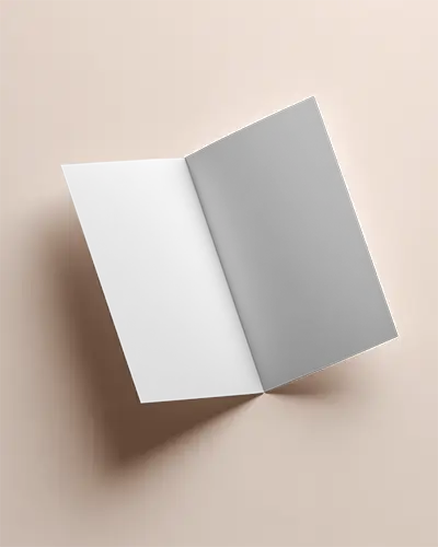 Modern Minimalist Brochure Mockup For Professional Print Design Showcase