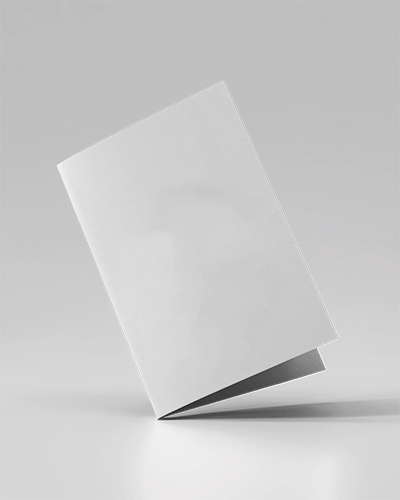 Minimal Closed Brochure Mockup On Clean Background With Refined Look