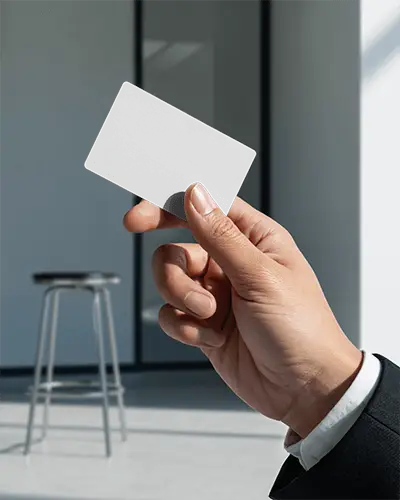 Realistic Hand Holding Business Card Mockup For Modern Corporate Presentation And Design