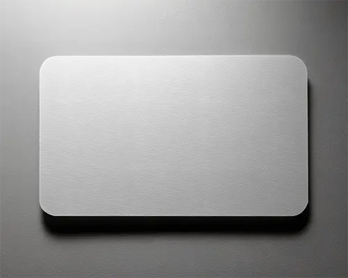 High Resolution Minimalistic Business Card Design Mockup Horizontal Layout For Branding