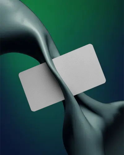 Premium Minimalist Business Card Mockup Display For Modern Branding Presentations